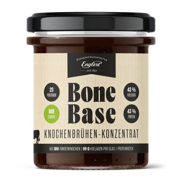 BIO Bone Base Rinderknochenbrühenkonzentrat, 230g / Glas